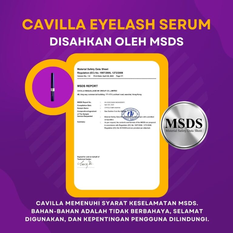 Cavilla MSDS Cert